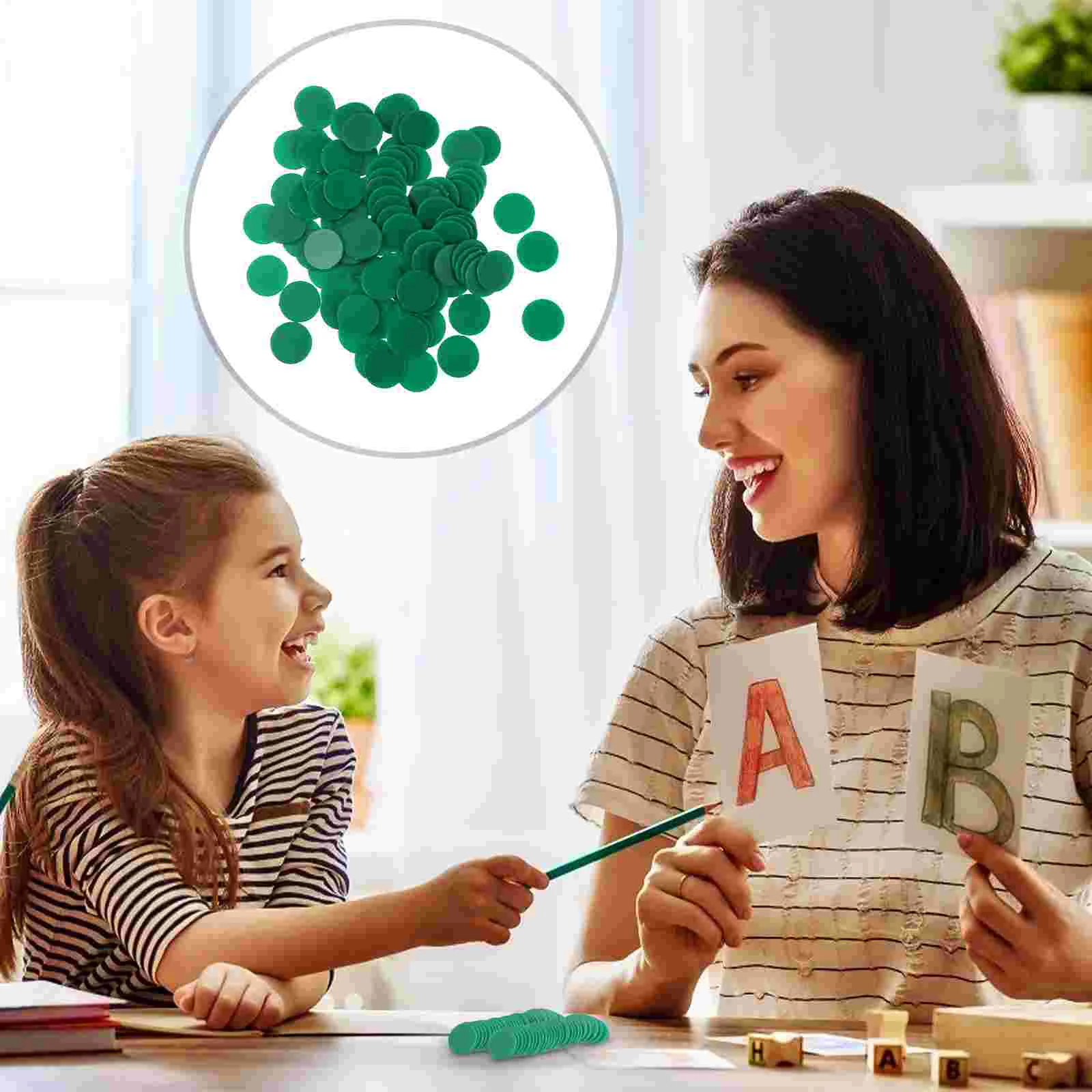 

Chips Counting Markers Round Math Pokerforgame Chip Bingo Learning Kids Tokens Professional Kidpractice Discs Disks Accessories