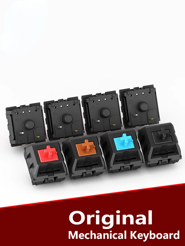 

2022 trend Switch Blue Brown Black Red Clicky Tactile Linear 3Pin MX Switches For DIY Customize Mechanical Keyboard Switchs