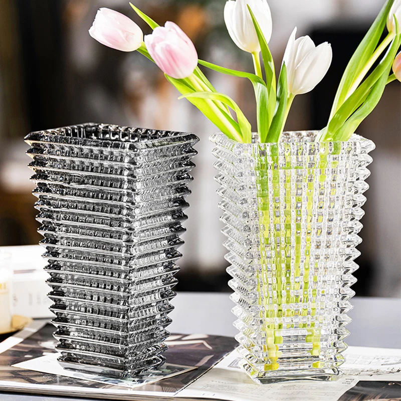 

Modern Luxury Office Vase Outdoor Chinese Crystal Design Advanced Vase Creative Bedroom Decoration Maison Nordic Home Decor
