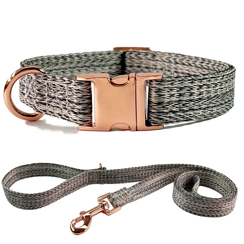 

Nylon Pet Dog Collar Tag Accessories Dog Collars Leash Small Medium Large Dogs French Bulldog Dog Accessories for Dogs