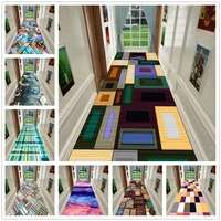 simple geometric living room rug long hallway corridor carpet bedroom kitchen area rug anti skid kids floormat entrance doormat