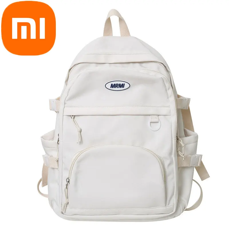 

Рюкзак Xiaomi для девочек, простой милый школьный ранец с мультипликационным рисунком для учеников младшей и старшей школы