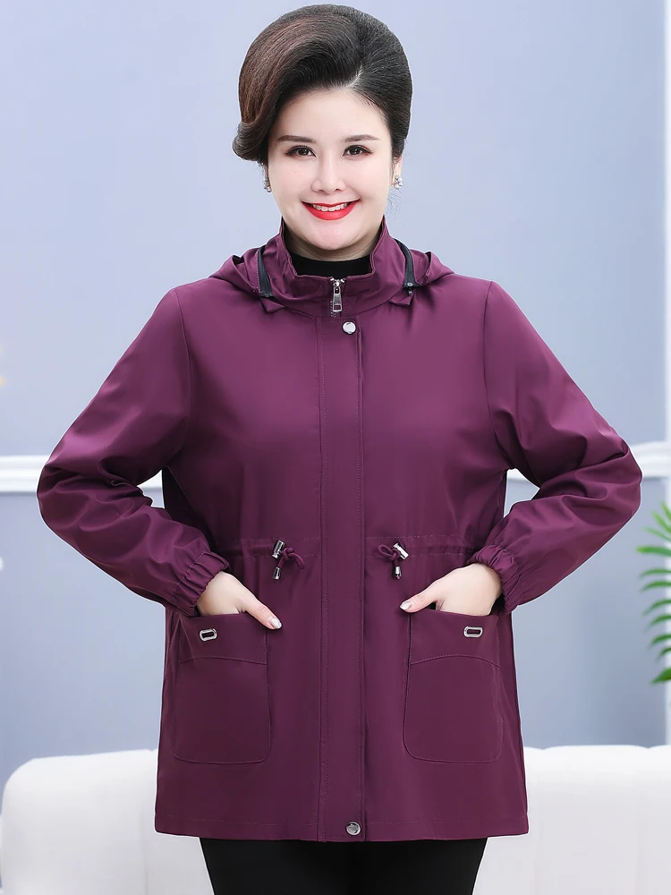 Тренч Fat Mom Special Body plus Size 00 кг Очень большой женский одежда среднего и пожилого