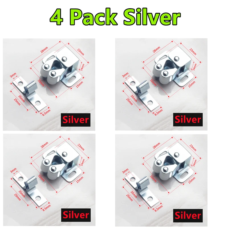 

10-1 упаковка, Магнитные защелки шкафа, дверные стопоры, заглушки, аксессуары для шкафа, фурнитура, фурнитура, аксессуары