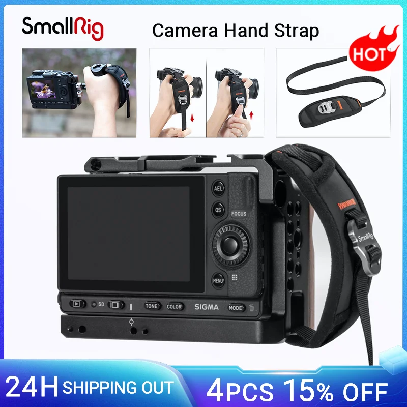 SmallRig Universal Hand Strap For DSLR Camera Cage Side Hand