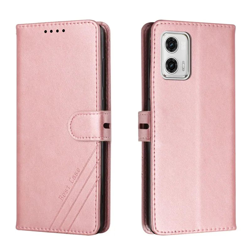 Etui on For MOTO G73 Case Wallet Magnetic Leather Cover na For Motorola MOTO G13 G23 G53 G72 G Stylus 5G 2023 Flip Phone Coque