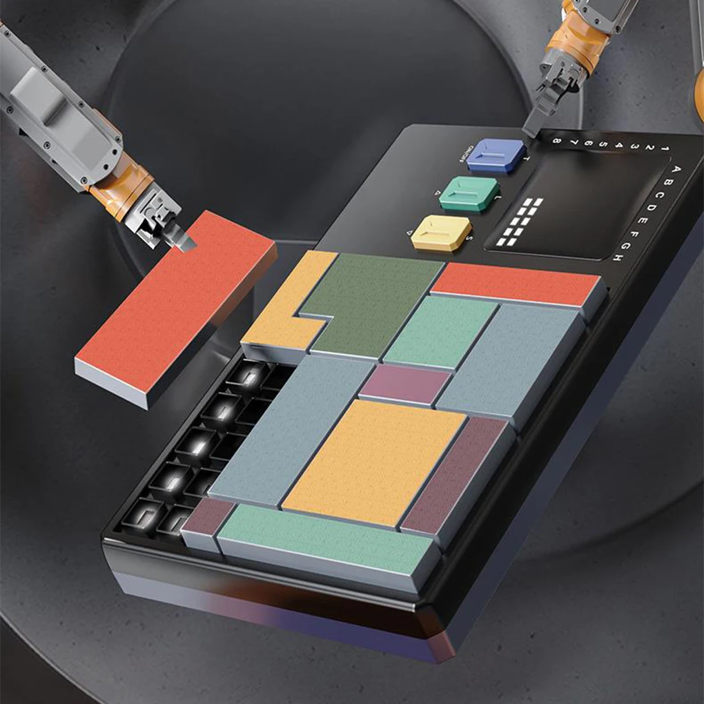 

Puzzle Games Electronic Brain Game Handheld Multifunctional Comfortable Puzzles Toys Household Children Outdoor Christmas