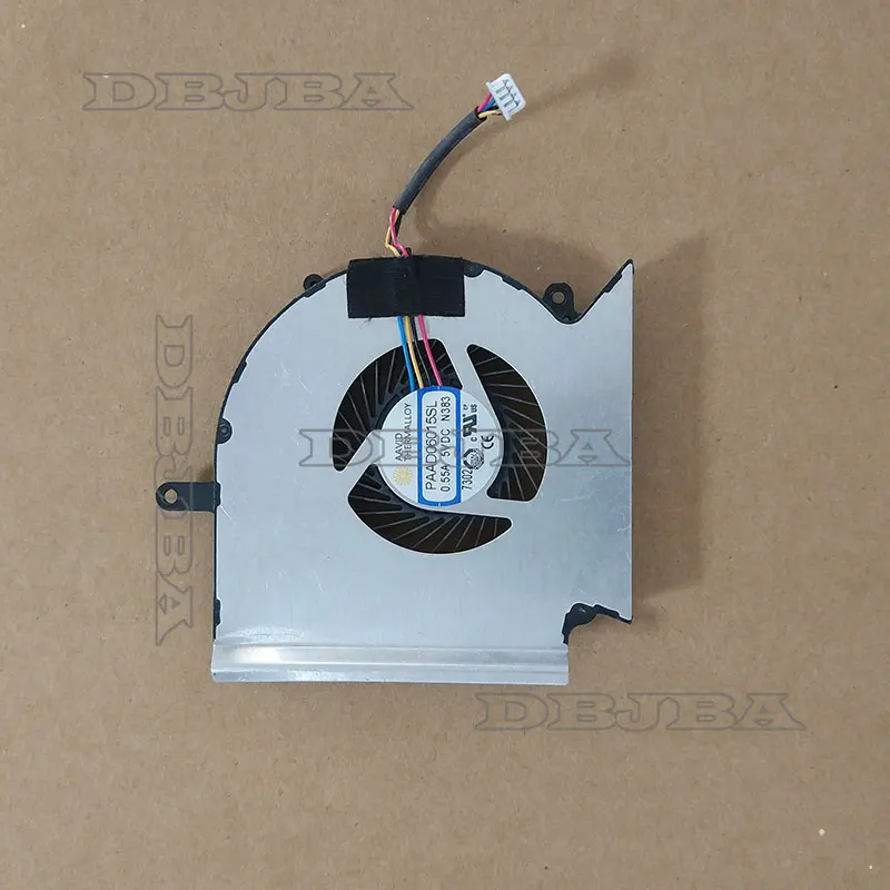 Охлаждающий вентилятор для ноутбука MSI GE63 GP63 GE73 GP73 MS-16P1 GE73VR MS-17C1 PAAD06015SL N383 5V 0.55A