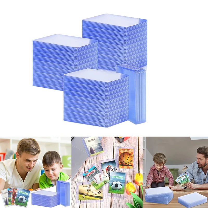 

Card Sleeves Hard Plastic Card Sleeves For Baseball Card Protective Card Holder For Trading Cards 3 X 4 Inch