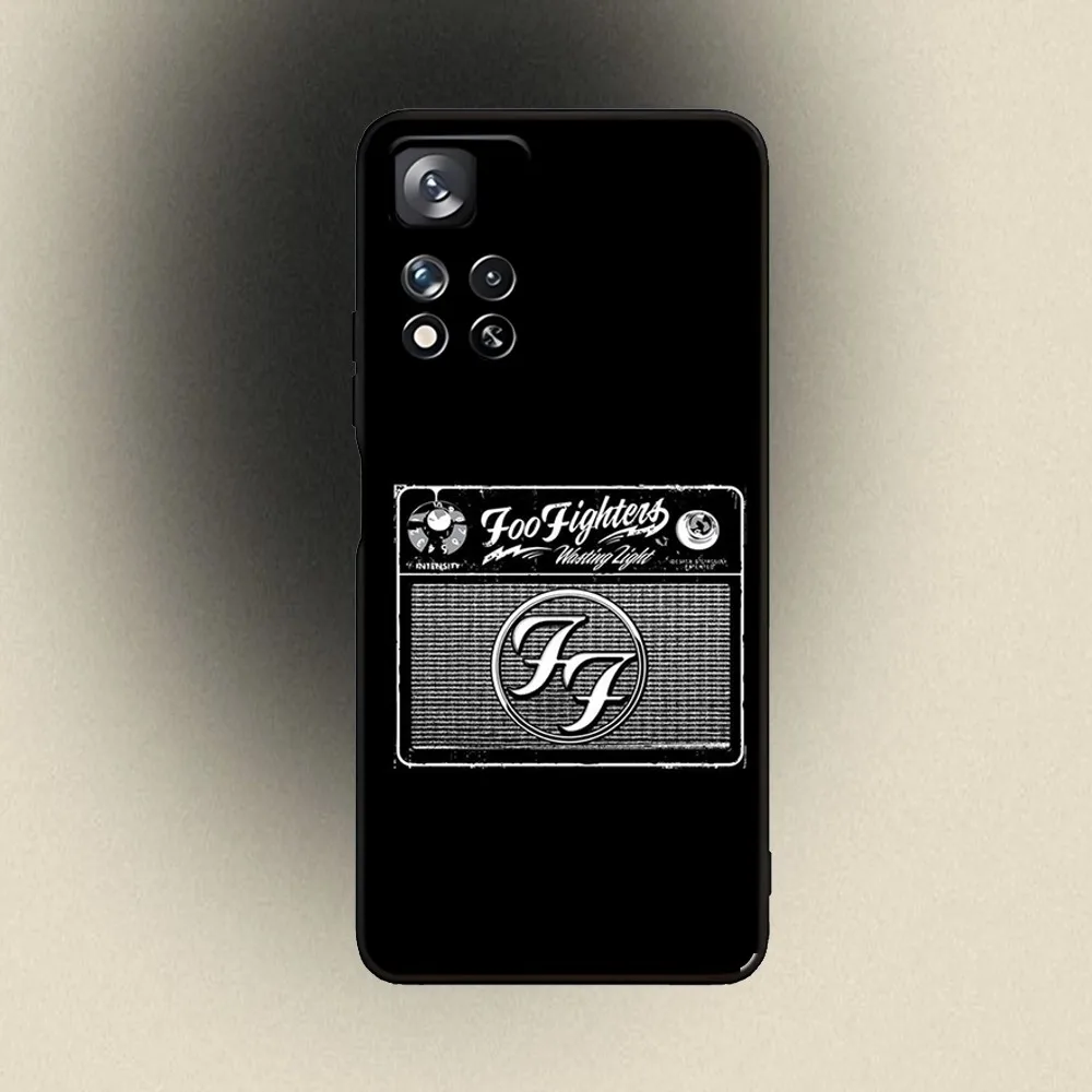 F-Foo Band F-FightersS Phone Case For Samsung Galaxy A20 A21s A22 A31 A32 A52 A53 A72 73 A80 A91 Soft Black Cover