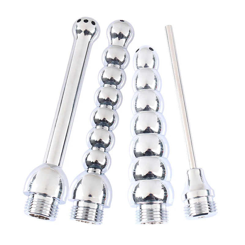 Алюминиевая Анальная клизма для душа биде анальная пробка очистки ануса