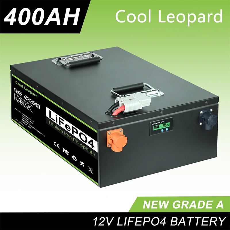 

12 В 24 в 48 в Lifepo4 100 Ач, 200 ач, 400 Ач, глубокий цикл, встроенная солнечная батарея BMS для хранения железа, литий-фосфата, солнечной батареи RV