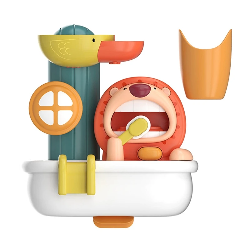 

Mini Portable Suction Spinner Toys Light Color Plastic Made Bath Games