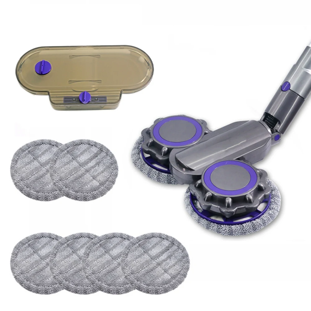 

Electric Cleaning Mop Head for Dyson V6V7V8V10V11 Vacuum Cleaner Parts Mop Head Wet and Dry with Water Tank