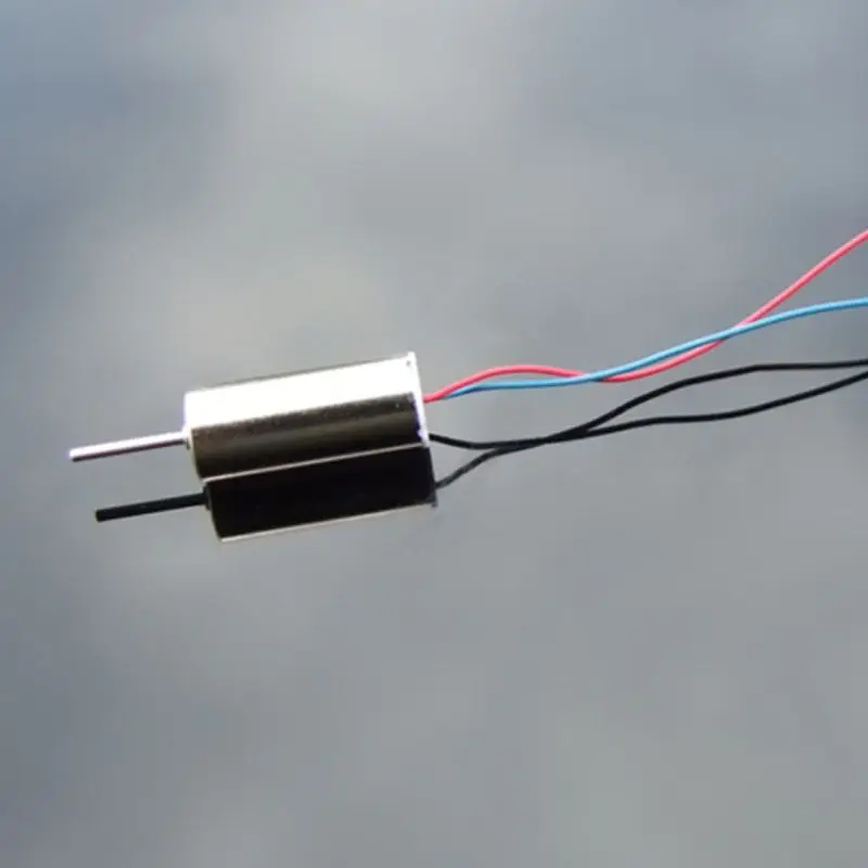 DC 3.7V 45000RPM Micro DIY Helicopter Coreless High Speed Motor No Propeller for 4 Axis Aircraft Quadcopter Drone - купить по