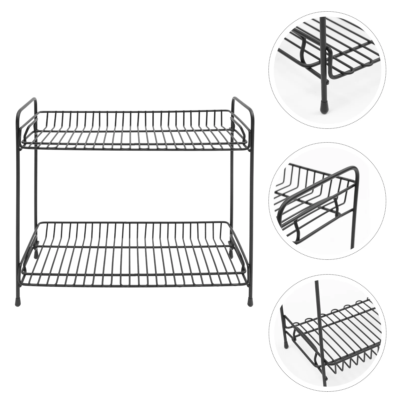 

1pc Kitchen Shelf Spice Rack Multifunctional Sauce Bottle Sorting Shelf