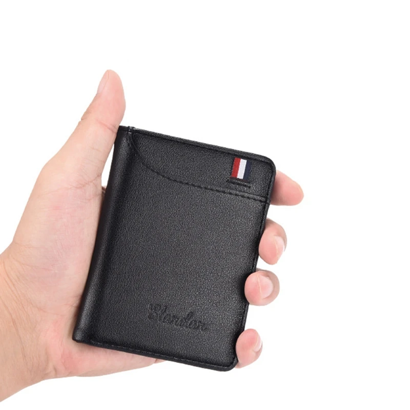 Ультратонкий мужской Чехол-портмоне с отделением для карт защитой от