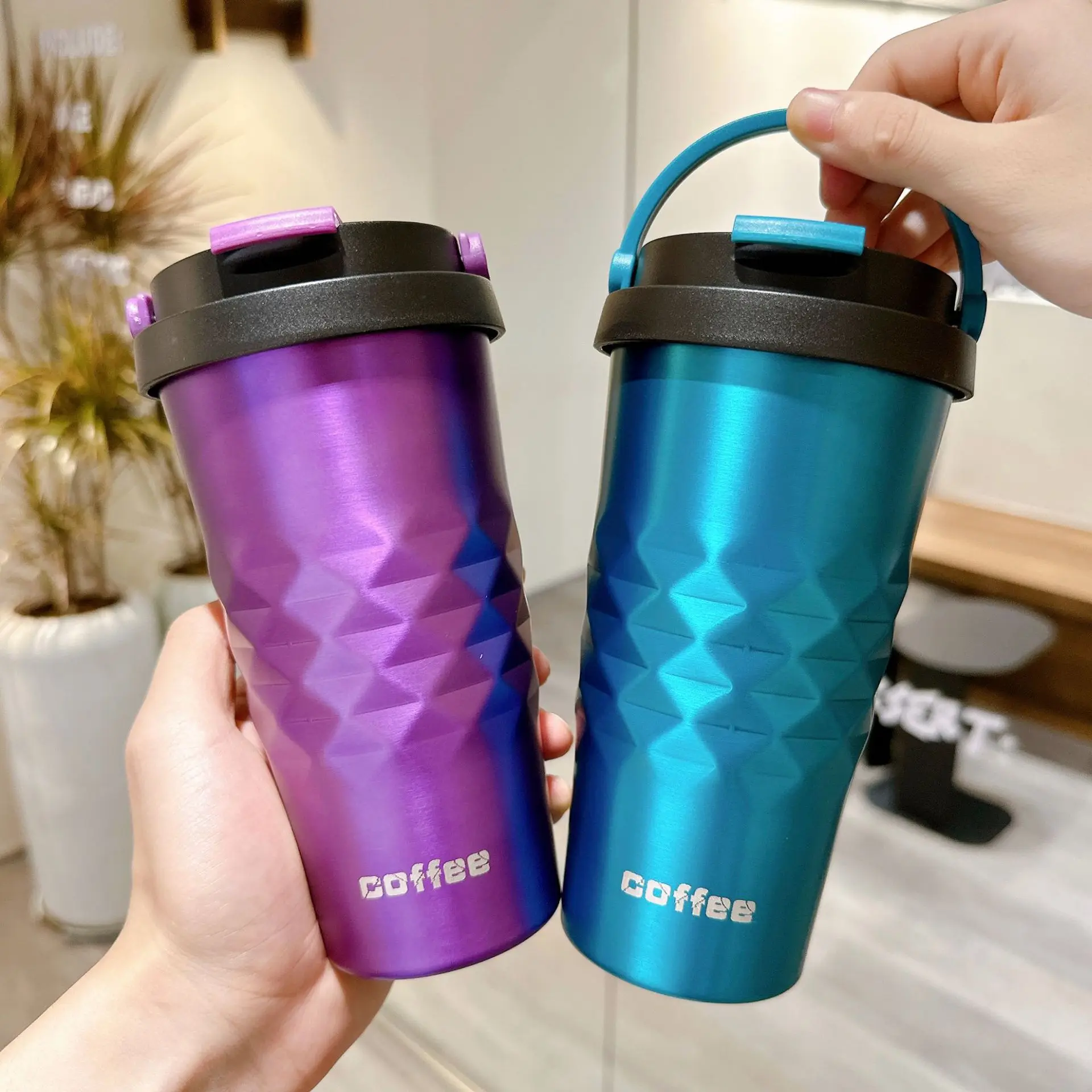 

Thermal water bottle Insulating cup Portable Coffee cup Office water cup Simple stainless steel cold insulation cup Cup thermal