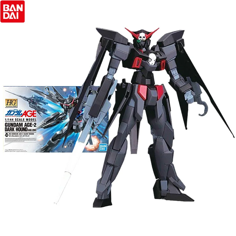 

Набор моделей Gundam, аниме фигурка HG, возраст 1/144, 24, темный кружок, возраст 2, Подлинная модель Gunpla, аниме экшн-фигурка, игрушки для детей
