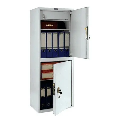 Metal cabinet for documents practices &quotsl-125/2 T" 1252x460x340mm 31 kg 2 compartments welded |