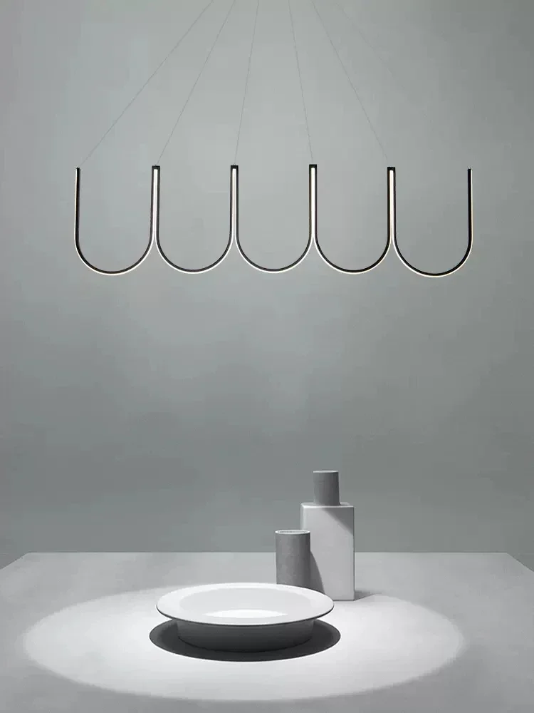 Современная люстра скандинавский минимализм подвесной светильник светодиодный