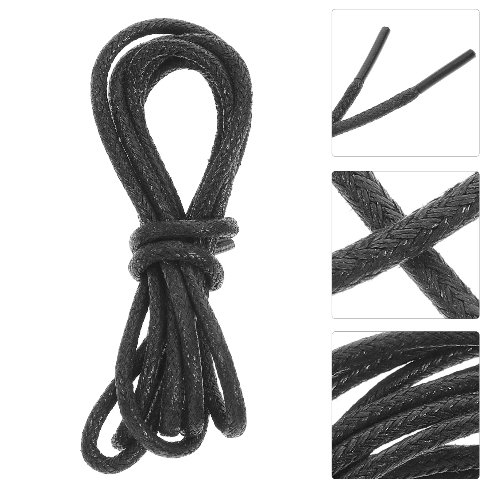 

Boot Laces Men's Athletic Shoes Dress Desert Boots Polyester Yarn Round Sneakers Man Women