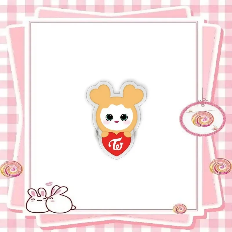 9 шт. Kpop Merch Twice прекрасный держатель для мобильного телефона брелок TZUYU SANA MINA JIHYO