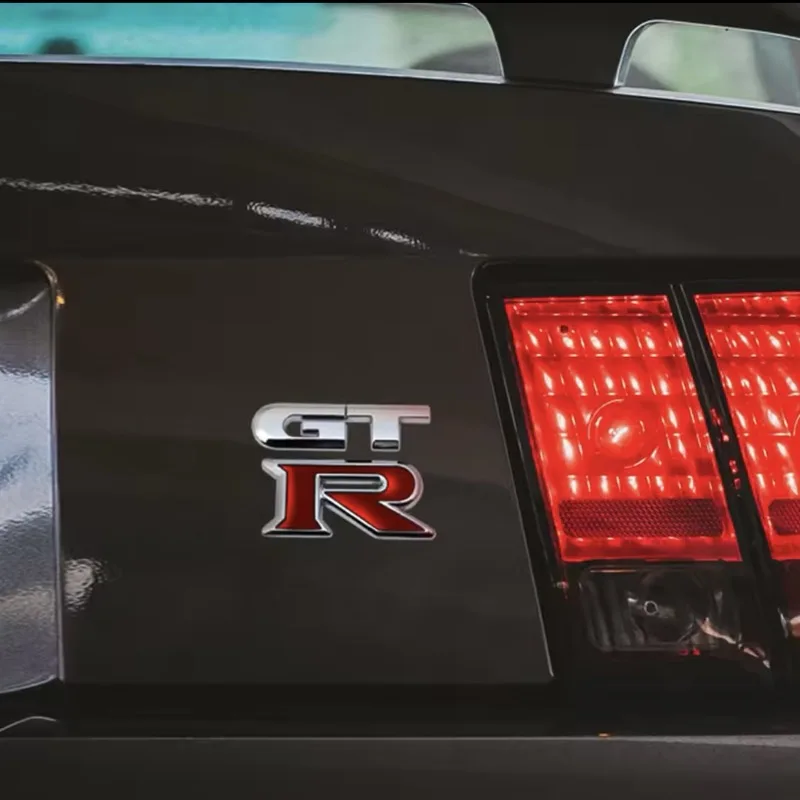 Фото Металлическая эмблема-значок GTR для автомобиля, наклейка-декор для Nissan Juke, Leaf, Qashqai, Patrol, Nismo, Murano, VE №4