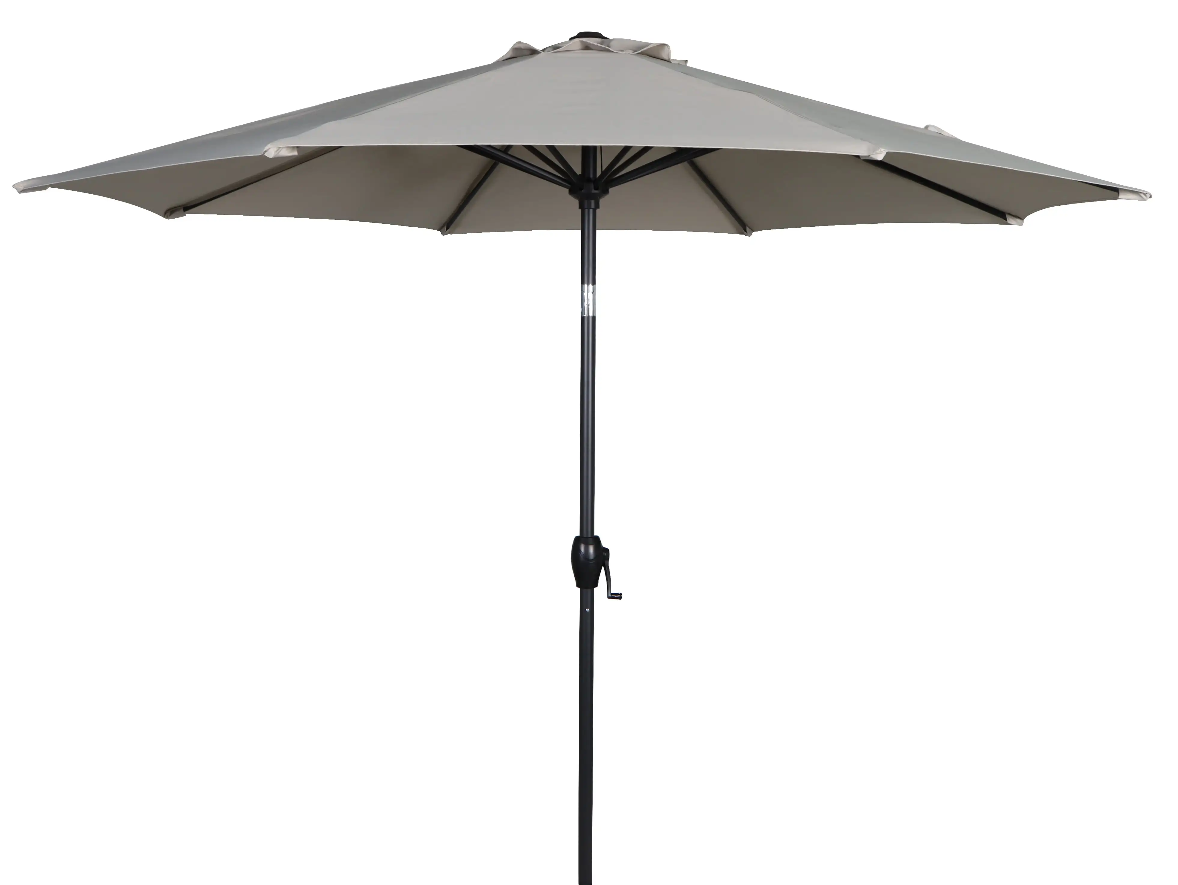 9ft Stone Round Outdoor Tilting Market Patio Umbrella with Crank umbrella base