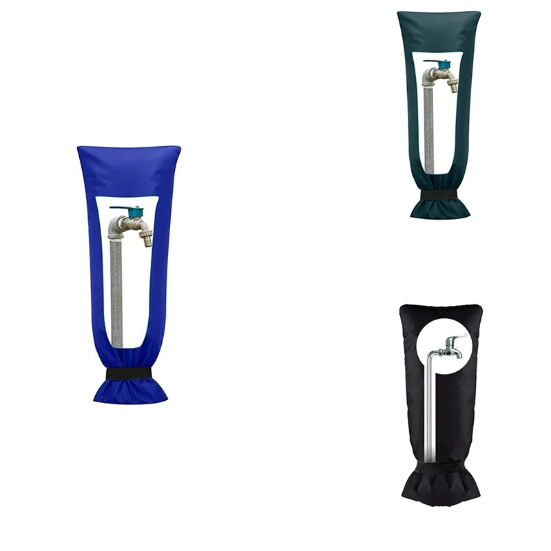 

Outdoor Faucet Cover For Winter, 20 Inch L X 8 Inch W Garden For Freeze Protection,Faucet Pipe Insulation Cover