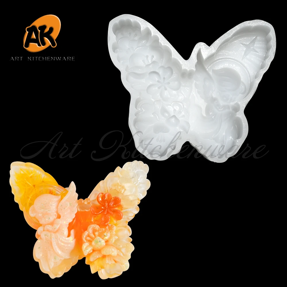 Силиконовая форма с изображением черепа