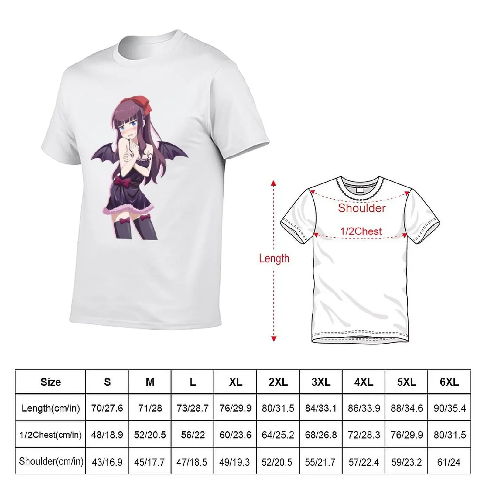 Футболка с забавным дизайном Hifumi Takimoto кавайная одежда рубашки футболки рисунком