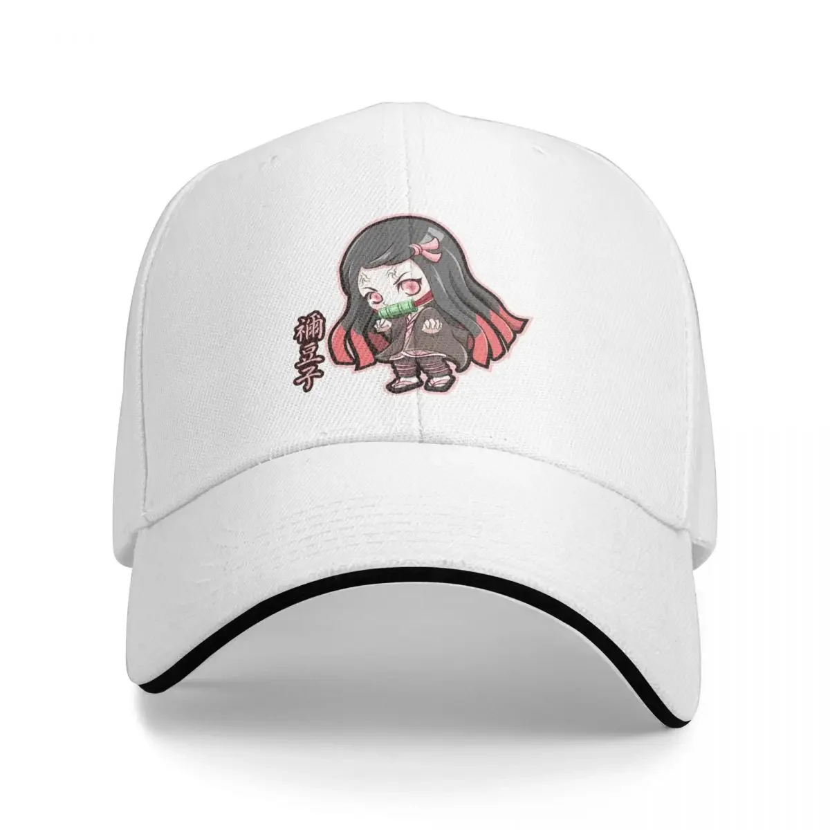 

Cute Nezuko Baseball Caps Fashion Demon Slayer Kimetsu No Yaiba Sandwich Cap Unisex Style Adjustable Hats Cap Outdoor
