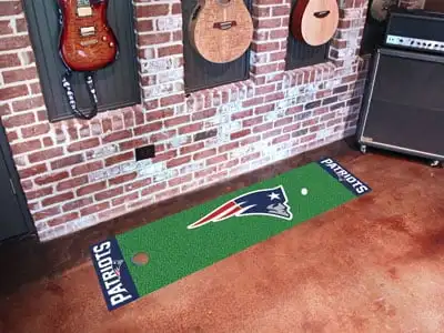 

New England Patriots Putting Green Runner 18"x72"