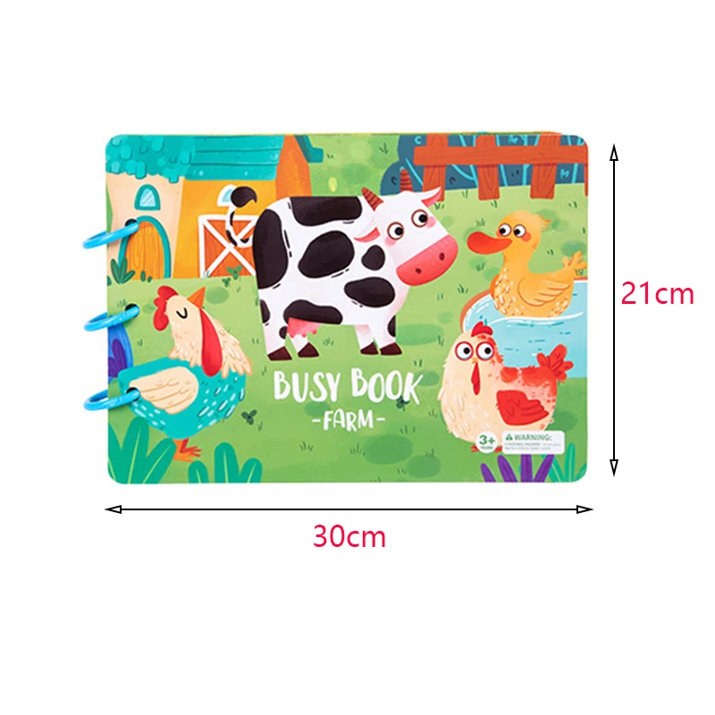 Мои первые занятые книги Монтессори паста Тихая Книга Детские обучающие