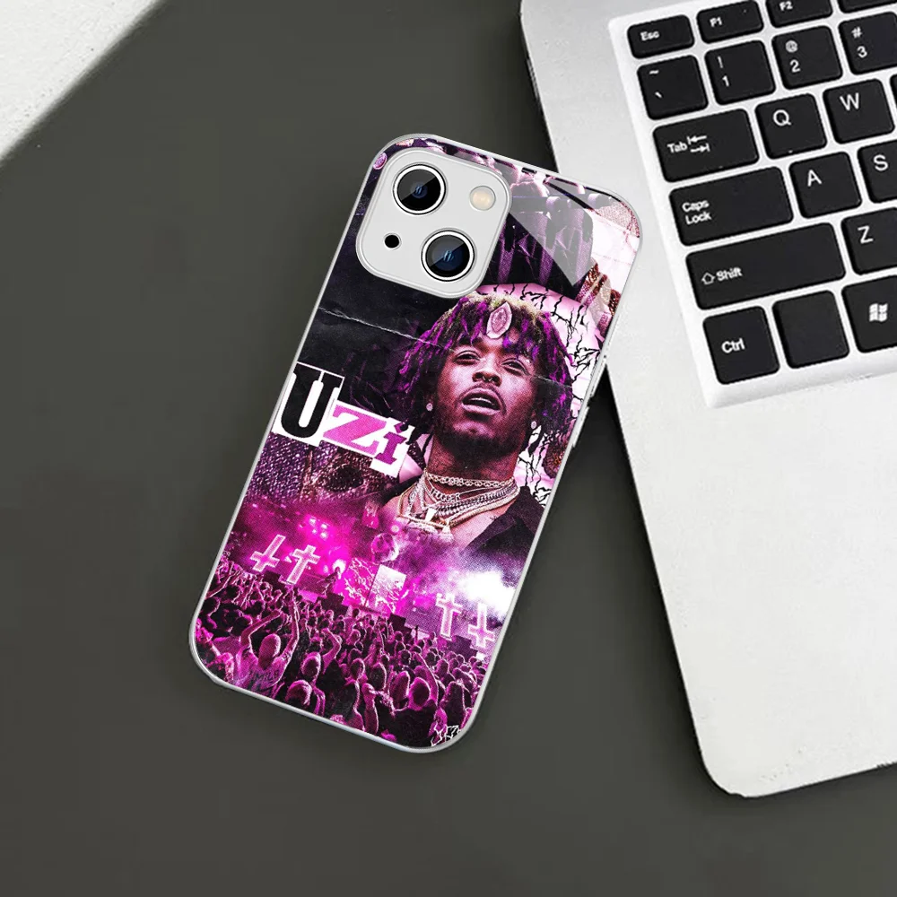 Чехол для телефона Lil Uzi V-Vert iPhone 14 13 12 Mini 11 Pro XS Max X XR Plus чехол из закаленного стекла