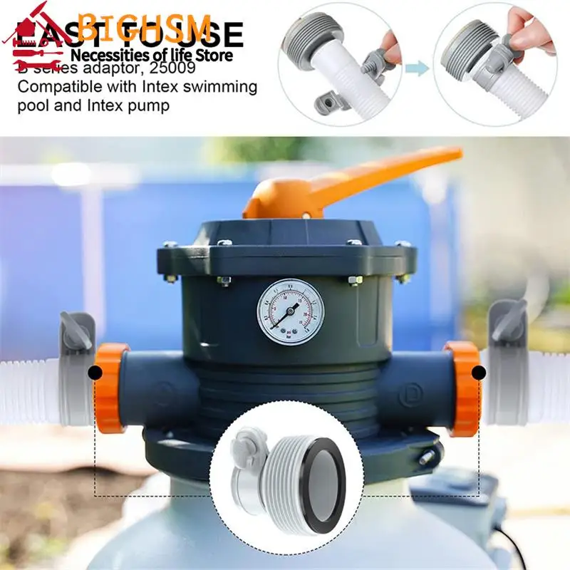 

1 шт., адаптер для шланга и насоса Intex, от 1,25 дюйма до 1,5 дюйма