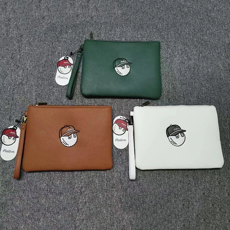 2023 Fashion Golf Handbag Small Women Men Golf Bag Universal New PU Handbag