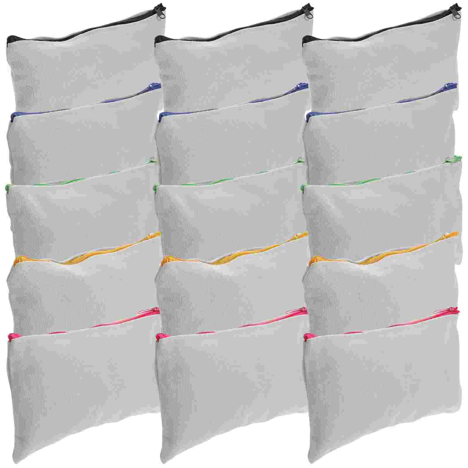 

Sublimation Case Blanks Canvas Bag DIY Crafts Zipper Wash Heat Transfer Makeup Bags