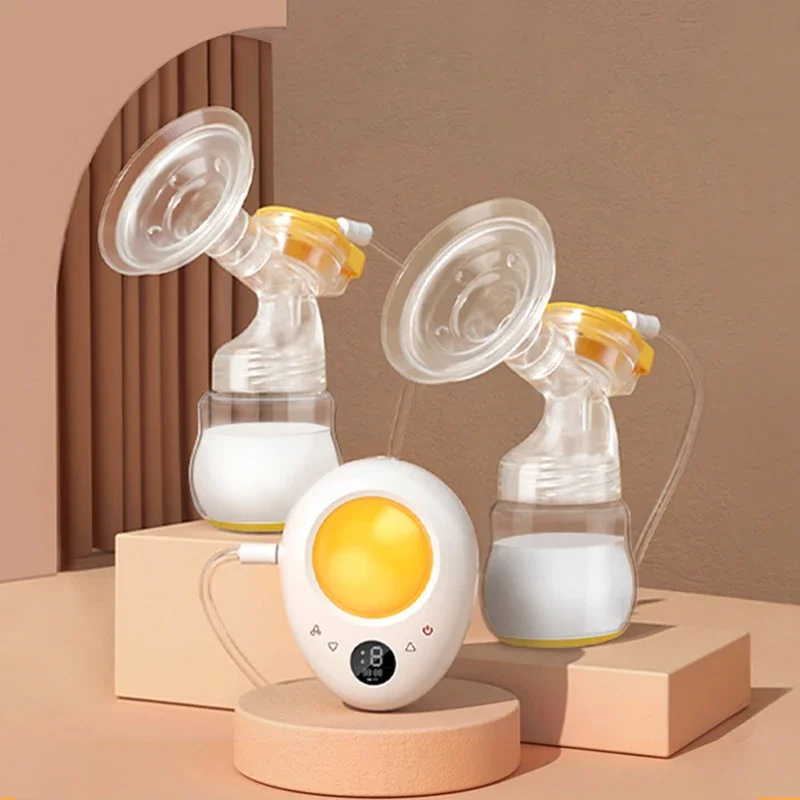 BXA DSP-8001 Одинарный/двойной электрический молокоотсос для массажа груди 3 режима