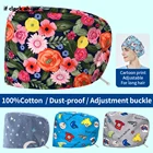 Регулируемая обеззараживающая Крышка для операционных салонов с цветочным принтом