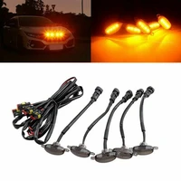 5x for toyota tundra 2008 2009 2010 2011 2012 2018 2019 2020 front grille lighting lamp bulb grill only car led grille light drl