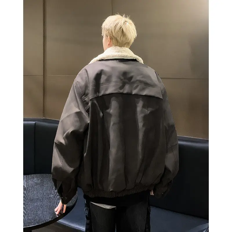 Флисовая летная куртка Maillard Berber мужская на хлопковой подкладке осень-зима 2024