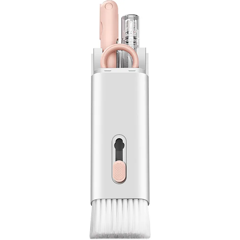 

7-in-1 Computer Keyboard Cleaner Brush Kit Earphone Cleaning Pen For Headset Keyboard Cleaning Tools Cleaner Keycap Puller Kit