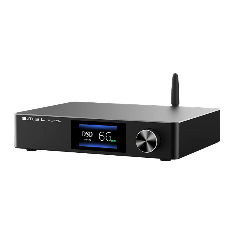 Фото SMSL SU-9n ES9038PRO DAC Bluetooth 5.0 DSD512 PCM768kHz/32Bit с пультом дистанционного управления, декодер Hi-Res SU9N №2