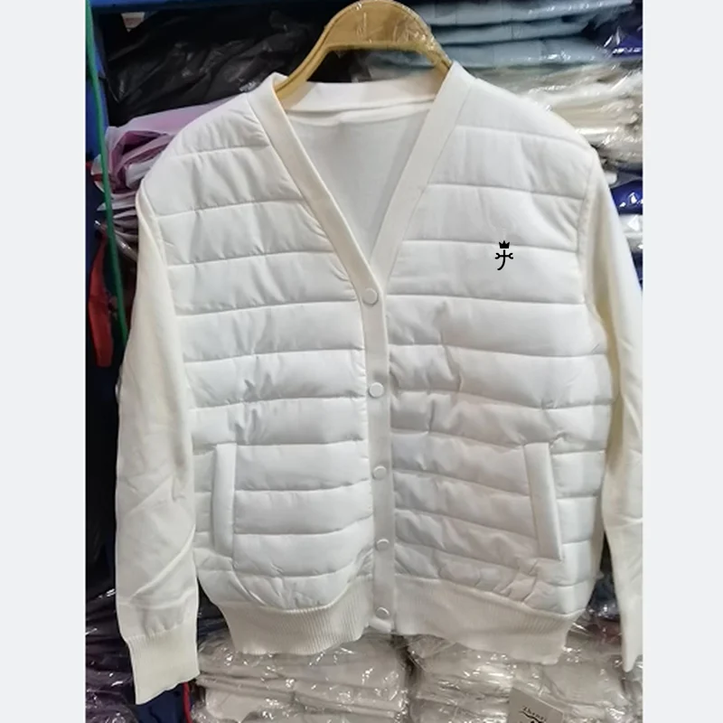 

High Quality Women's Golf Coat Fashion Knitting cardigan Waistcoat Jacket Autumn Winter Tops Korean Ladies V-neck Golf Clothing