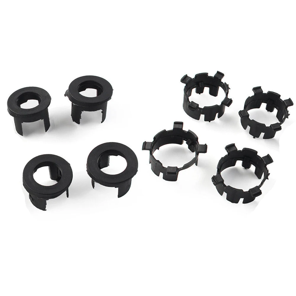 

Reliable and Sturdy Construction 8 Pcs Black ABS Probe Bracket for Jeep Wrangler JL 2018 2022 Secure Front Bumper