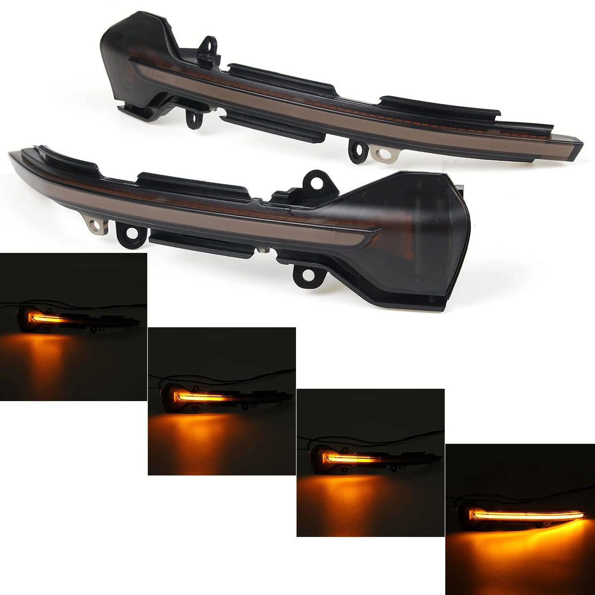 

2 шт., Светодиодные поворотники для сиденья Leon MK3 5F Ibiza MK5 Arona 2013-2018