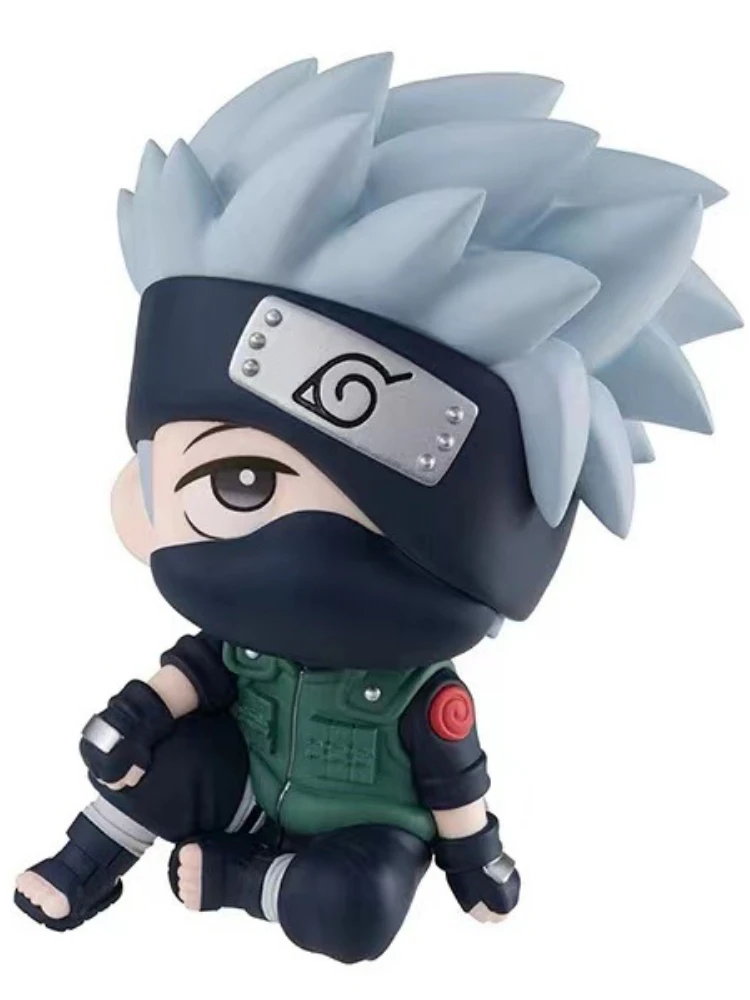 Наруто ручная работа версия Q сидячее положение Какаси Саске Skunk украшение для