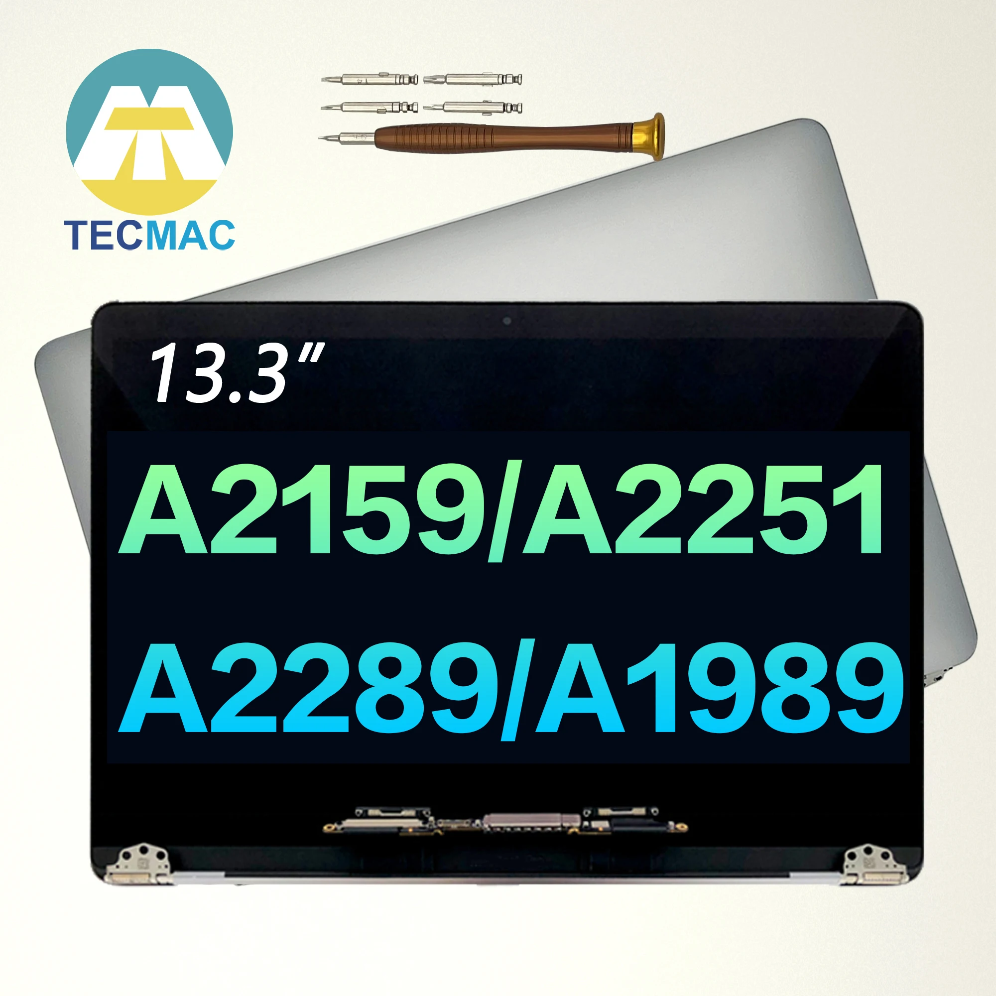 Новый A2159 A2251 A2289 A1989 сменный ЖК-экран для Macbook Pro 13 дюймов EMC 3214 3301 3348 3456 Space серый